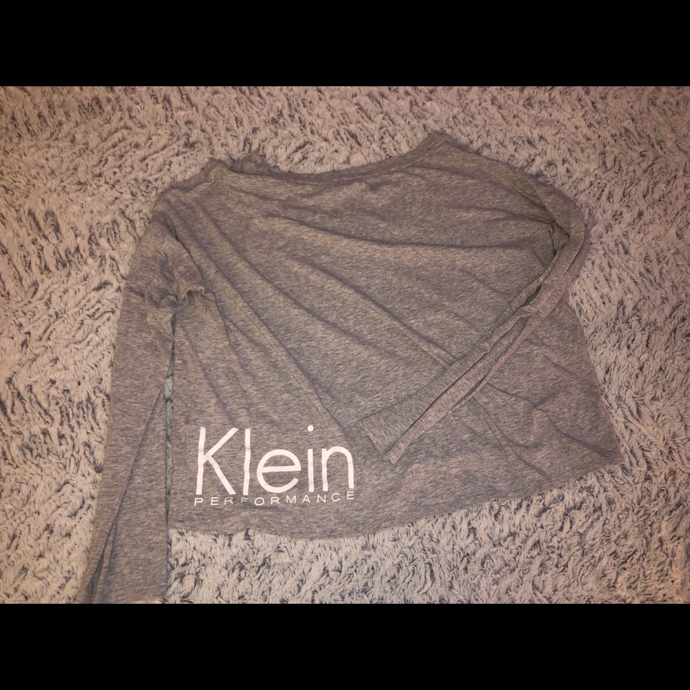 grey comfy flowy long sleeve